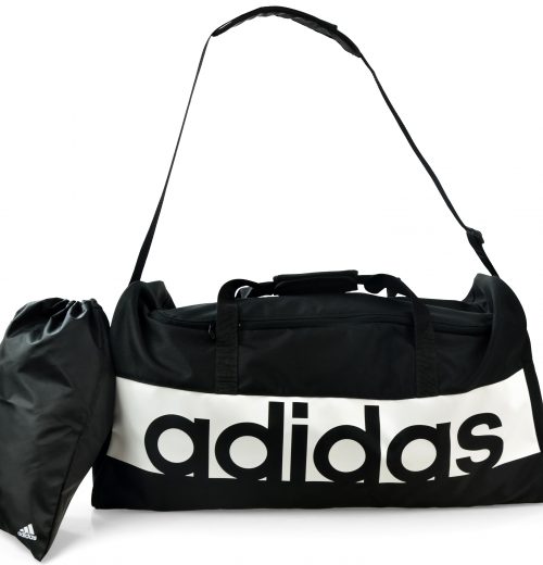 Torba na siłownię adidas Linear S99959 czarna – cała torba