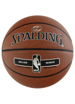 Piłka koszykowa Spalding NBA Silver Indoor-Outdoor 2017 76018Z