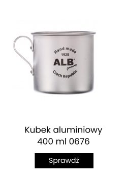 Kubek aluminiowy turystyczny 0676