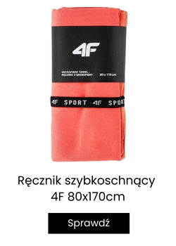 Ręcznik szybkoschnący 4f brzoskwinia 80×170